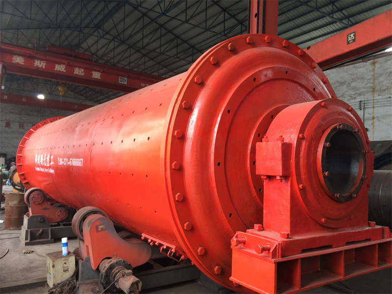 Dry ball mill